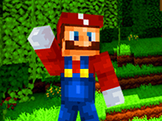 Mineraft Super Mario